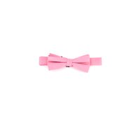 Textured Pink Pre-Tied Silk Bow Tie  Pink - thumbnail