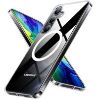 Torras Diamond-Mag Series Case For Samsung S24 Plus Clear |X00FX1275