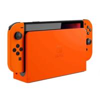 Merlin Craft Customized Nintendo Switch Oled Neon Orange Edition