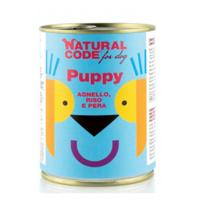 Natural Code Puppy 02 Lamb Rice & Pear Pate Wet Dog Food - 400G