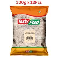 Tasty Food Black Pepper Powder 100Gm (Pack of 12)