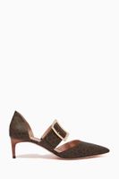 Jessye 55 Pumps with Monogram Jessye 55 Pumps with Monogram