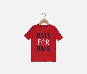 Kids Boys Graphic Shirt  Red