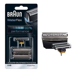 Braun Series 5 51B Foil & Cutter Replacement Head, Compatible With Waterflex Shaver