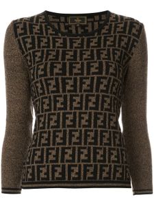 Fendi Pre-Owned long sleeve top - Brown