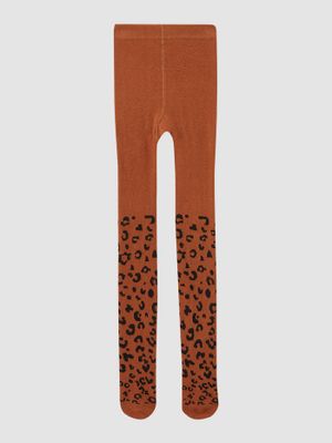 Kids Leopard Print Tights