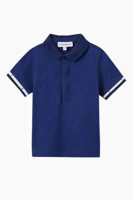 EA Eagle Polo Shirt in Cotton Piquet