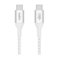 Belkin BoostCharge USB-C to USB-C Cable 240W 1m - White