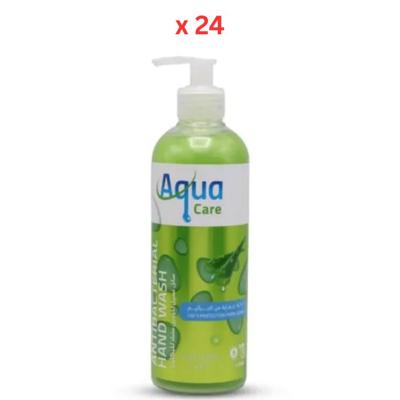 Aqua Care Antibacterial Hand Wash Aloe Vera - 475ML x 24pcs