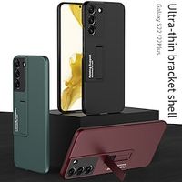 Phone Case For Samsung Galaxy Back Cover S22 S22 Plus with Stand Shockproof Dustproof Solid Colored TPU miniinthebox Phone Case For Samsung Galaxy Back Cover S22 S22 Plus with Stand Shockproof Dustproof Solid Colored TPU miniinthebox