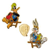 Cinereplicas Bugs Bunny And Daffy Duck at WB Studio Pin Badge (Set Of 3) - thumbnail