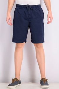 Mens 9 Drawstring Easy Short  Navy