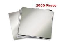 Hotpack Aluminium Plain Foil Wrap - 2000 Pieces - HBWRAPP