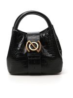 Zoe Baby Black Leather Handbag - thumbnail