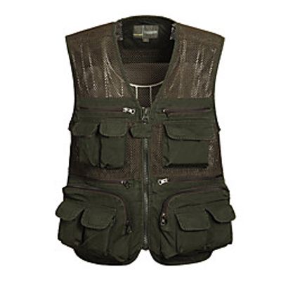 Men's Hiking Fishing Vest Work Vest Outdoor Casual Lightweight with Multi Pockets AutumnFall Spring Summer Travel Cargo Safari Photo Wear Resistance Breathable Waistcoat Jacket Coat Top Lightinthebox