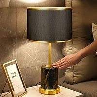 Table Lamp Bedroom Bedside Lamp Marble Vintage Sensor Lamp Hand Touch Sensor Table Lamp 85-265V Lightinthebox - thumbnail