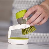 Decontamination and descaling cleaning brush kitchen pushtype degreasing pot brush automatic liquidadding dishwashing brush Lightinthebox