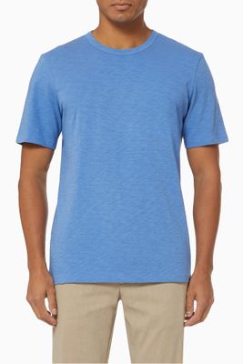 Essential T-shirt in Slub Cotton Essential T-shirt in Slub Cotton