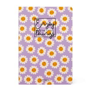 Legami Notebook - Quaderno - Medium (A5) - Plain - Daisy