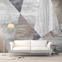 Wood Grain Wallpaper Mural Grey Wood GrainWall Covering Sticker Peel and Stick Removable PVC/Vinyl Material Self Adhesive/Adhesive Required Wall Decor for Living Room Kitchen Bathroom miniinthebox - thumbnail