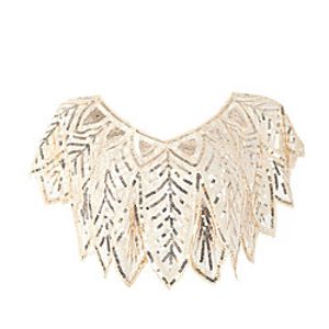 Sleeveless Glitters  Elegant POLY Wedding  Party  Evening Women's Wrap With Paillette Lightinthebox