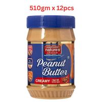 Natures Choice Peanut Butter Creamy, 510 gm, 20160354 Pack Of 12 (UAE Delivery Only)