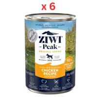 Ziwi Peak Chicken Recipe Canned Dog Food 390G Pack Of 6