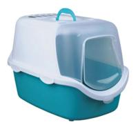 Trixie Vico Open Top Litter Box For Cats - Turquoise 40X40X56Cm