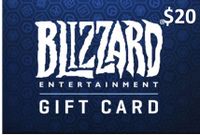 $20 USA Blizzard Gift Card (Instant E-mail Delivery)