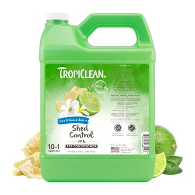 Tropiclean Lime & Cocoa Butter Shed Control Conditioner For Pets, 1 Gallon