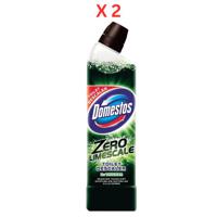 Domestos Zero Limescale Toilet Cleaner Lime 750ml Pack Of 2