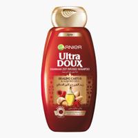 Garnier Ultra Doux Castor & Almond Oils Strengthening Shampoo - 400 ml