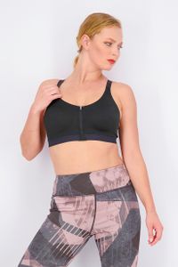 Womens Padded Prime Sports Bra  Black