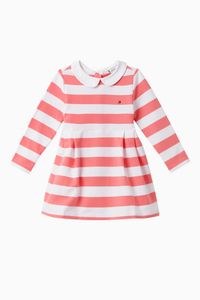 Rugby Stripe Cotton Terry Dress