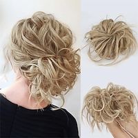 Messy Hair Bun Tousled Updo Scrunchies Extension With Elastic Rubber Band Accessories Pieces for Women Girls Lightinthebox