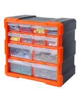 Tactix 12 Drawers Storage Bin