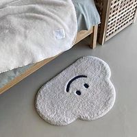 Ins Niche Creative Cloud Pattern Creative Decoration Carpet White Modern Minimalist Room Layout Floor Mat miniinthebox - thumbnail