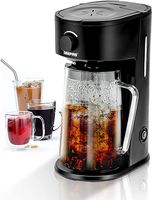 Geepas 700W Iced Tea/Coffee Maker with Permanent Nylon Filter, 2.5 Liter Capacity-(Black)-(GCM41516)