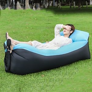 Pillow Inflatable Sofa In Stock Outdoor Portable Lazy Air Sofa Foldable Inflatable Bed Sleeping Bag Lightinthebox