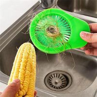 Vegetable Fruit Cucumber Corn Cleaning Brush Desilker