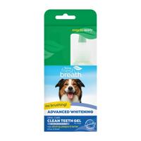 Tropiclean Fresh Breath No Brushing Advanced Whitening Clean Teeth Dental & Oral Care Gel For Dogs, 0.5oz