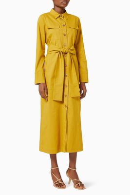 Zinco Shirt Dress in Cotton Zinco Shirt Dress in Cotton