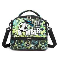 Eazy Kids - Bottle - Lunch Bag - Football Green