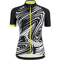 21Grams Women's Short Sleeve Cycling Jersey Summer Spandex Polyester Black Pink Green Dot Zebra Bike Jersey Top Mountain Bike MTB Road Bike Cycling Quick Dry Moisture Wicking Breathable Sports Lightinthebox - thumbnail