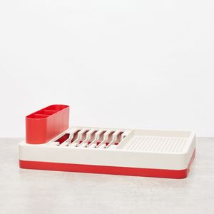 Colourblocked Dish Drainer with Tray