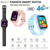 696 D39 Smart Watch 1.85 inch Kids Smartwatch Phone Bluetooth Pedometer Call Reminder Compatible with Android iOS Kid's GPS Hands-Free Calls with Camera IP 67 44mm Watch Case Lightinthebox - thumbnail
