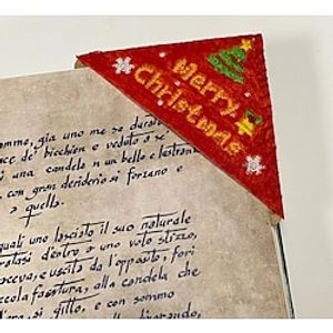 Christmas Bookmarks Handmade Embroidered Bookmarks Christmas Xmas Gifts miniinthebox
