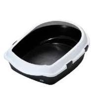 Ebi Cat Toilet Space 70 Litter Tray For Cats Black 56X70X27Cm