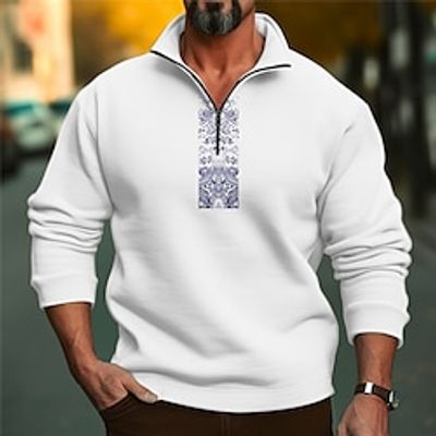 Men's Sweatshirt Quarter Zip Sweatshirt Black White Blue Khaki Half Zip Color Block Sports Outdoor Daily Holiday Streetwear Basic Casual Spring Fall Clothing Apparel Hoodies Sweatshirts Lightinthebox Men's Sweatshirt Quarter Zip Sweatshirt Black White Blue Khaki Half Zip Color Block Sports Outdoor Daily Holiday Streetwear Basic Casual Spring Fall Clothing Apparel Hoodies Sweatshirts Lightinthebox