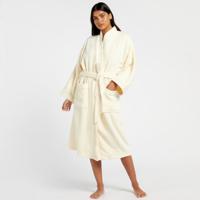 Adore Solid Bathrobe with Tie-Up Belt and Pockets